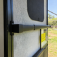 🛻 Aluminum RV Screen Door Handle Bar | Sturdy Push Bar for Camper & Travel Trailer Doors | Easy One-Handed Entry