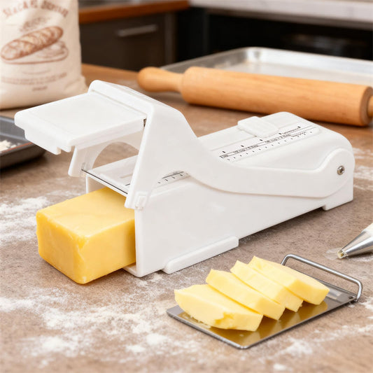 🧈 One-Click Butter Slicer with Measurement Scale | Even 5g Slices in Seconds | No Mess, No Knife