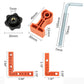 📐 90-Degree Positioning Square Clamping Set | Precision Right-Angle Clamps for Perfect Woodworking
