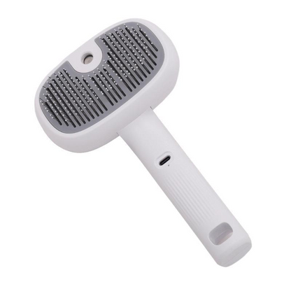 💨 Pet Grooming Brush with Electronic Mist Spray | Fine Vapor Conditioning & Detangling