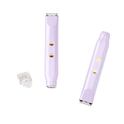 💖 2-in-1 Electric Shaver for Women | Painless Bikini Trimmer & Body Hair Remover