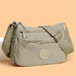 👜 Women Solid Color Crossbody Bag ✨ Multi-Pocket Zipper Fashion Daily Bag