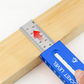 📏 Heavy-Duty Pocket Level with Sliding Ruler | Precision Mini Spirit Level & Built-In Scale for Perfect Alignment