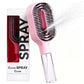 💧 Anti-Static Hair Brush with Built-in Sprayer | Mist & Detangle for Frizz-Free Smooth Hair
