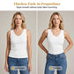 ✨ V-Neck Ribbed Tank for Women | Flattering Knit Top with a Relaxed Fit | Summer Staple & Wardrobe Essential