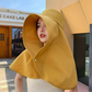 🌞 Women's Full-Face Sun Hat with Shawl | 360° UV Protection Neck & Face Cover for Beach, Garden & Outdoor Sports