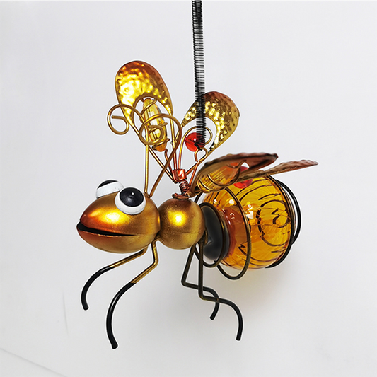 🌈 Colorful LED Hanging Insect Decor Light | Whimsical Glowing Bug Ornament for Garden, Patio & Kids' Room