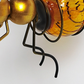 🌈 Colorful LED Hanging Insect Decor Light | Whimsical Glowing Bug Ornament for Garden, Patio & Kids' Room