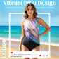 ✨ Fashion Printed One-Piece Swimsuit | Soft Stretch Fabric & Ruching Detail for an Instant Slimming Look