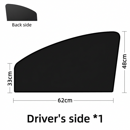 🧲 Magnetic Car Window Sunshade | UV Blocking & Privacy Screen | 1-Second Install for Babies, Kids & Hot Days