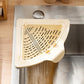 ✨ Corner Sink Strainer with Magnetic Base | Sticks to Sink Wall When Not in Use | Catch Debris, Prevent Clogs