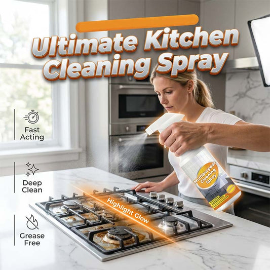 🧽 Multipurpose Kitchen Cleaning Spray | Heavy-Duty Degreaser for Countertops, Stovetops, Sinks & Appliances