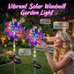 📢📢35% OFF !! ⏰Solar Powered Rainbow Pinwheel Garden Light