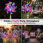 📢📢35% OFF !! ⏰Solar Powered Rainbow Pinwheel Garden Light