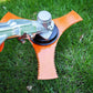 🛡️ Tough Stainless Steel That Laughs at Dense Brush & Small Trees. Orange/Silver – Built to Last. Order Today!