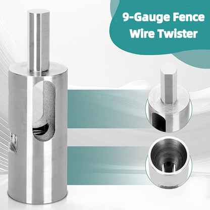 💥 Twist Fencing Wires in Seconds, Not Minutes. No Fatigue, All Power – Buy 2 Save 15%!