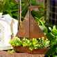 🕰️ Authentic Rusty Finish, Sturdy Iron – Each Planter Tells a Story. Add Warmth to Your Space. Limited Offer! Get Yours Today!