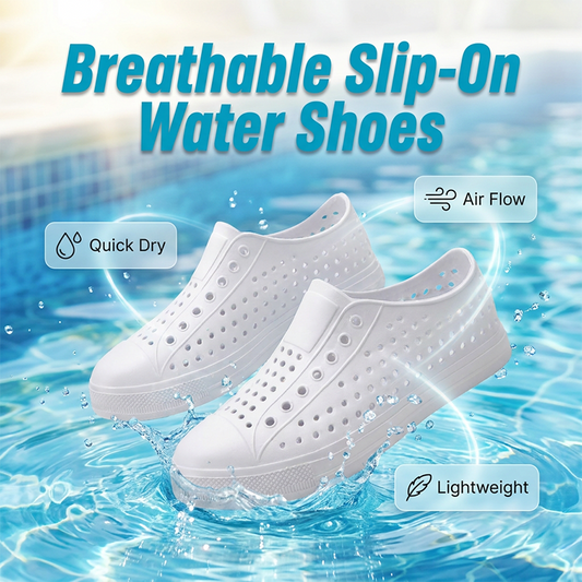 👟 Summer Slip-On Water Shoes – 360° Breathable, Ultra-Light, Anti-Slip. 40% OFF Get Yours Today!
