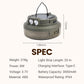 Solar Camping Light with 20m Light Strip