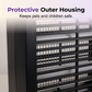 🛡️ Powerful Grid, Safe Housing – Keeps Bugs Out, Keeps Kids & Pets Safe. Get Yours Today!