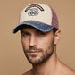 🏍️ Vintage Route 66 Baseball Cap – Distressed Style, Adjustable Fit. 40% OFF Get Yours!