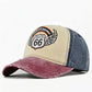 🏍️ Vintage Route 66 Baseball Cap – Distressed Style, Adjustable Fit. 40% OFF Get Yours!