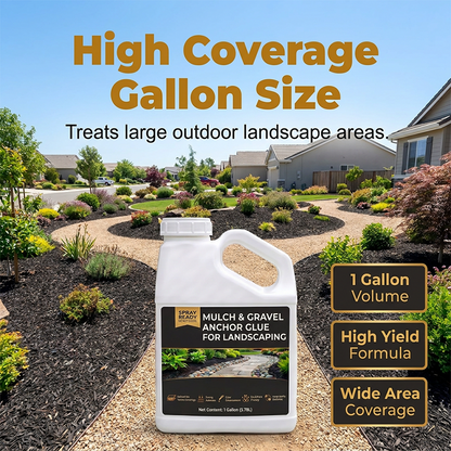 🌿 Mulch & Gravel Anchor Glue – Weatherproof, Pet-Safe, Instant Spray. 40% OFF Get Yours Today!