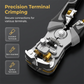 Automatic Self-Adjusting Wire Stripper & Crimper