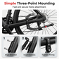 🚲 Adjustable Alloy Kickstand – Push-Button Fit, 24-29” Bikes. 40% OFF GET YOURS NOW!