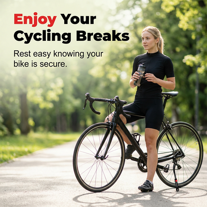 🚲 Adjustable Alloy Kickstand – Push-Button Fit, 24-29” Bikes. 40% OFF GET YOURS NOW!