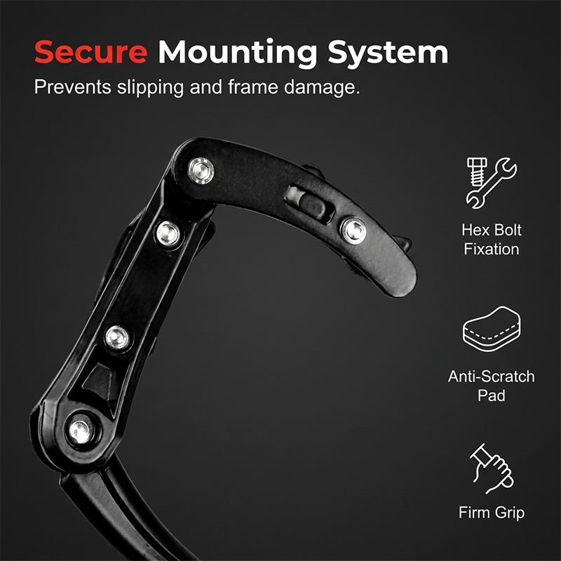 🚲 Adjustable Alloy Kickstand – Push-Button Fit, 24-29” Bikes. 40% OFF GET YOURS NOW!