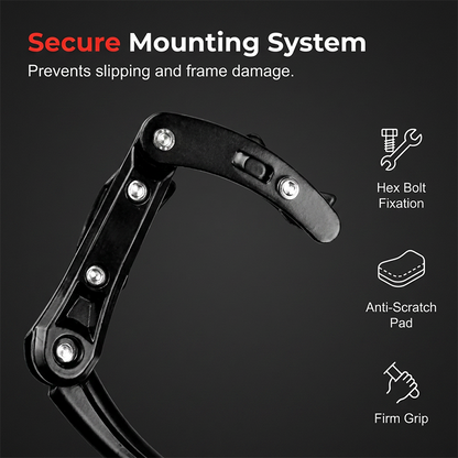 🚲 Adjustable Alloy Kickstand – Push-Button Fit, 24-29” Bikes. 40% OFF GET YOURS NOW!