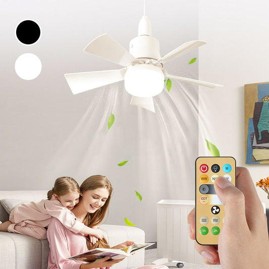💡 2-in-1 Socket Fan Light – No Wiring, Remote Control. 40% OFF + Free Shipping!