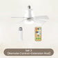 💡 2-in-1 Socket Fan Light – No Wiring, Remote Control. 40% OFF + Free Shipping!