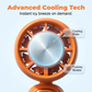 🆓 Wear It Around Your Neck – Powerful Cooling, Zero Hands Needed. Perfect for Outdoors. Limited Offer!