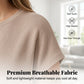 👗 Wrinkle-Free T-Shirt Dress with Pockets – Breathable Midi Length, S-5XL. 40% OFF + Free Shipping!