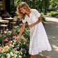 🌸 Delicate Eyelet Fabric, Deep Side Pockets – Elegance Meets Everyday Ease. 40% OFF + Free Shipping! Shop Now!