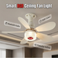 🎵 3-in-1 Ceiling Fan with Light & Speaker – RGB, Bluetooth 5.1, Quiet. 47% OFF + Free Shipping!