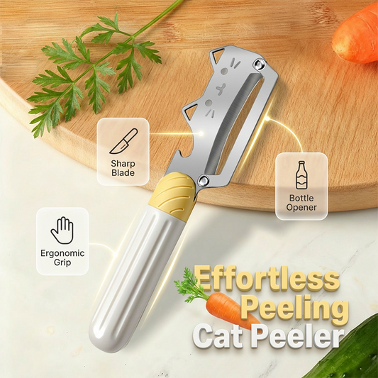 ⚡ One Peeler, Three Blades, Zero Fuss – Rust-Proof & Ready for Anything. Buy 2 Save 15%!