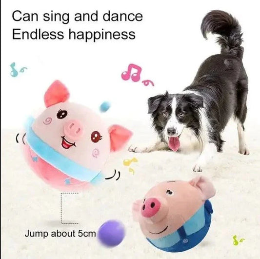 🥰Hot sale 50% OFF🎁Bouncing Piggy Interactive Dog Toy🐕