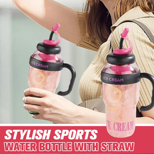 🍵 1.2L Large Water Bottle Separate Tea Compartment + Dust-Proof Straw – Sip Water or Tea, Your Way. 💧Limited Offer! 47% OFF Get Yours!