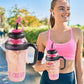 🍵 1.2L Large Water Bottle Separate Tea Compartment + Dust-Proof Straw – Sip Water or Tea, Your Way. 💧Limited Offer! 47% OFF Get Yours!