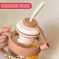 🍵 1.2L Large Water Bottle Separate Tea Compartment + Dust-Proof Straw – Sip Water or Tea, Your Way. 💧Limited Offer! 47% OFF Get Yours!