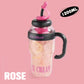 🍵 1.2L Large Water Bottle Separate Tea Compartment + Dust-Proof Straw – Sip Water or Tea, Your Way. 💧Limited Offer! 47% OFF Get Yours!
