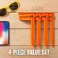 🏖️ 2026 New！Windproof Towel Clips for Beach & Grass – 4-Pack, Strong Grip, Vivid Colors Get Yours!