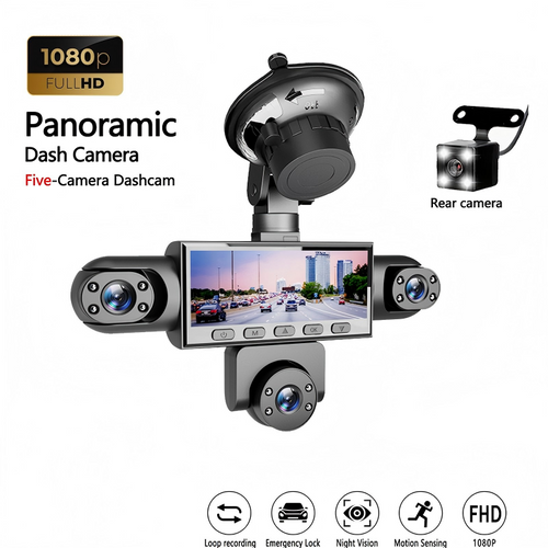 📢📢50% OFF !! ⏰HD 1080P Multi-Lens Dash Cam with Night Vision