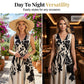 🌸 Floral Twisted Waist Maxi Dress – V-Neck, Breathable & Wrinkle-Resistant.47% OFF Get Yours!