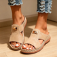 Women's Stylish Peep-Toe Wedge Sandals
