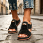 Women's Stylish Peep-Toe Wedge Sandals