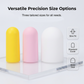 Protective Silicone Sleeves for Travel Toiletry Bottles